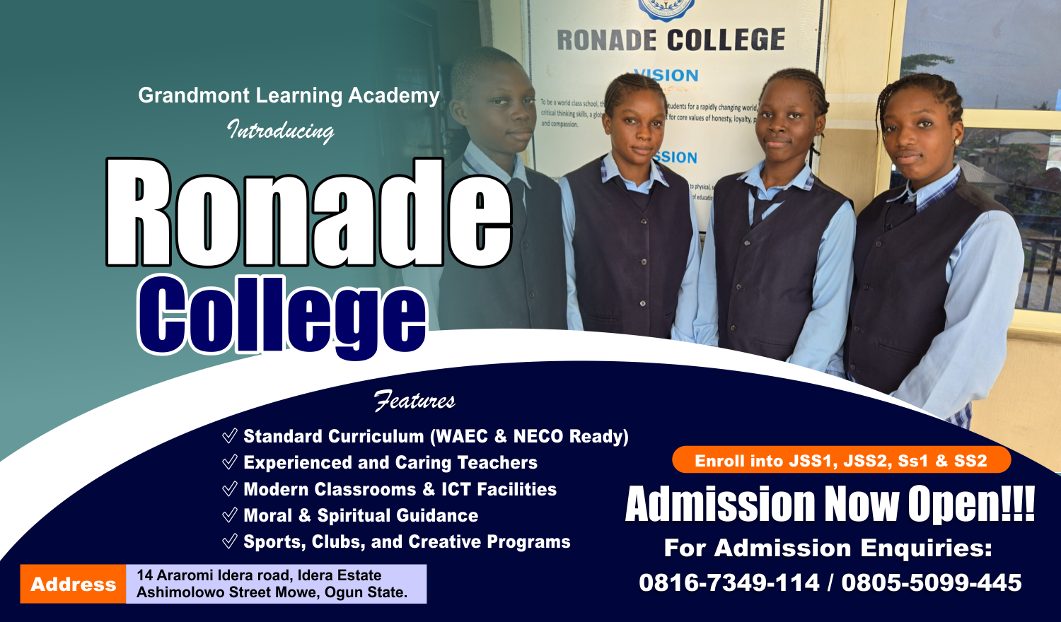 ronade college